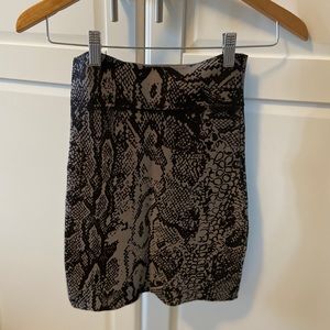 BCBGMaxAzria Bandage Mini Skirt